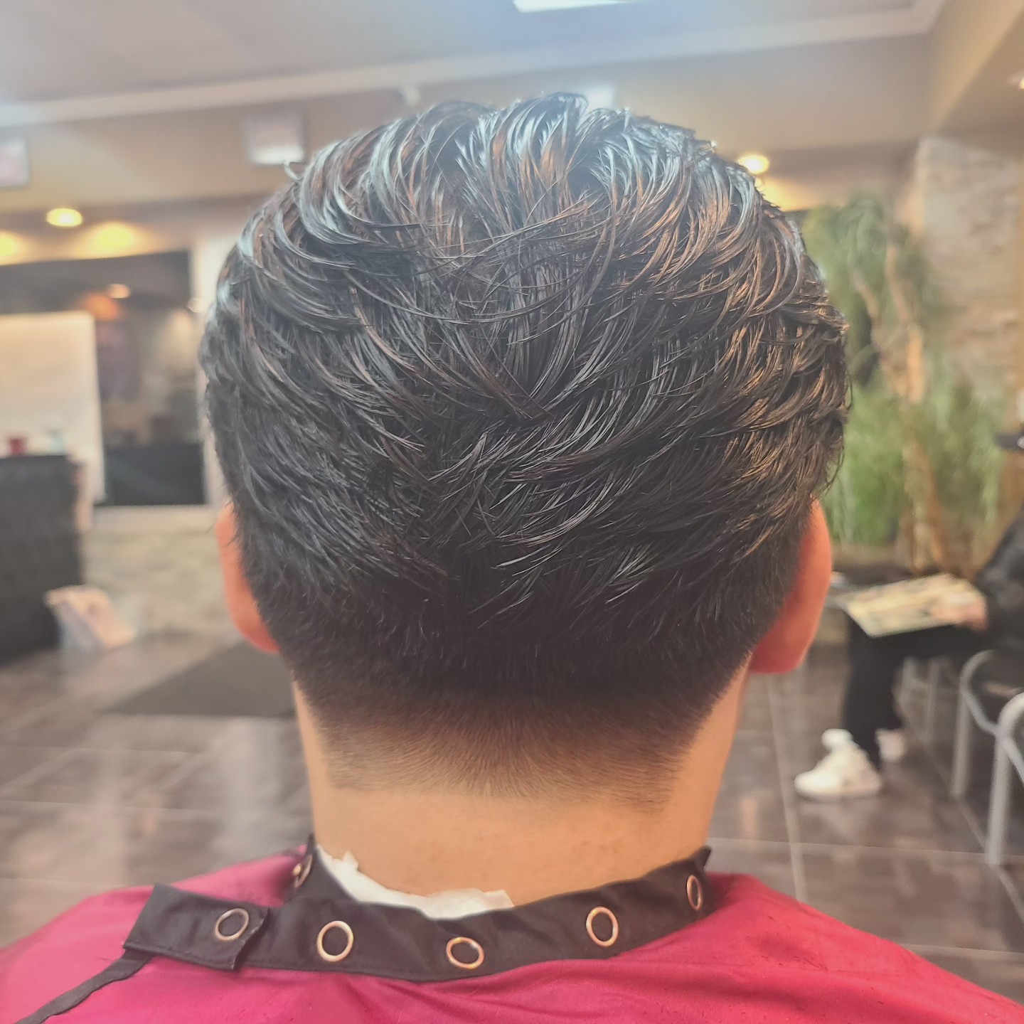 Corte de cabello para hombre con degradado, GMS Beauty Salon Madera CA